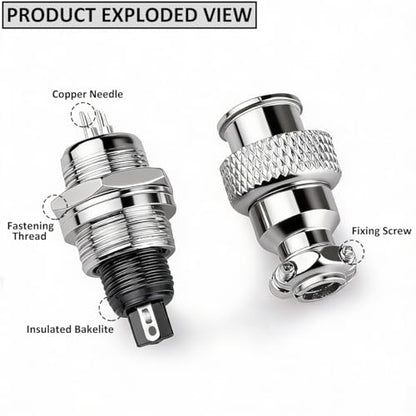 Clyxgs 3-Core Aviation Plug Connector Male Female 12mm Panel Mount Metal Wire Adapter Waterproof Cap 10PCS - style: GX12-3-10