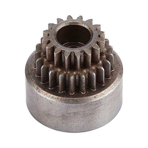 02023 Metal Clutch Bell, Double Gears CNC Machined RC Clutch Bell RC Model Upgrade Part for 94122 1/10 Car Drift Vehicle Accessory