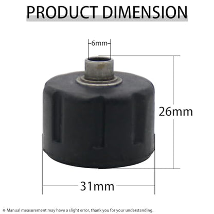 Differential Case Kit Black Plastic for 1/5 FS MCD CEN REELY Truck RC CAR Parts