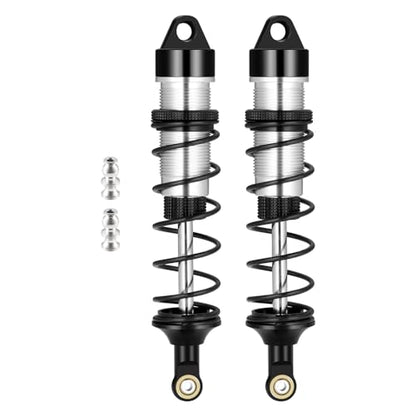 RC Car Shock Absorbers, Front And Rear Shocks Set Adjustable Shocks Compatible with 1/8 Arrma Typhoon 6S Redcat FS/ZD Racing Buggy Truggy Replacement Parts (Front) - style: Front