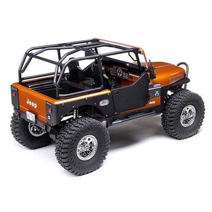Axial 1/10 SCX10 III Jeep CJ-7 4X4 RTR Brushed RC Rock Crawler, Copper | Battery and Charger Not Included, RC Truck, AXI03008V2T2 - color: Copper