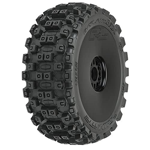 Pro-line Racing Badlands MX M2 18 Buggy MTD Black Wheels F/R PRO906741 RC Tire