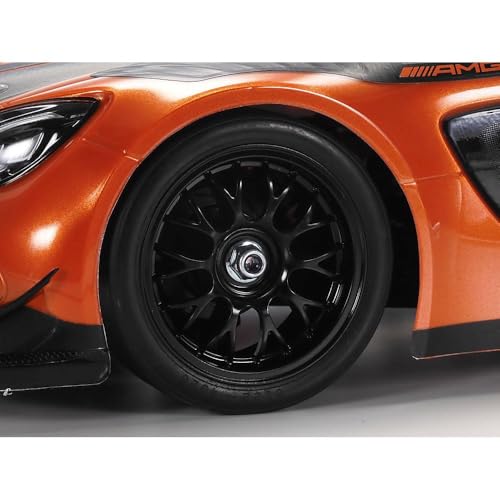 Tamiya 58750 1:10 RC Mercedes-AMG GT3 EVO TT-02 Remote Control Car, Vehicle, Model Building, Assembly, Hobby, RC Kit, Unpainted