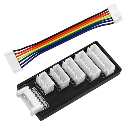 WMYCONGCONG 4 PCS 2-6S Balance Board Battery Charger Extend Expansion Board Adapter Converter for RC Vehicles Lipo Battery Charging