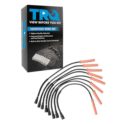 TRQ Ignition Spark Plug Wire Kit Set - style: IWA69113