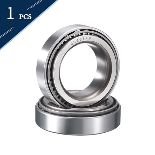JL26749/10 Tapered Roller Bearing Cone and Cup Set | 1.75" Bore 3.265" OD 0.9374" Cup Width, Chrome Steel Taper Bearings Set, ABEC-3 - size: JL26749/JL26710