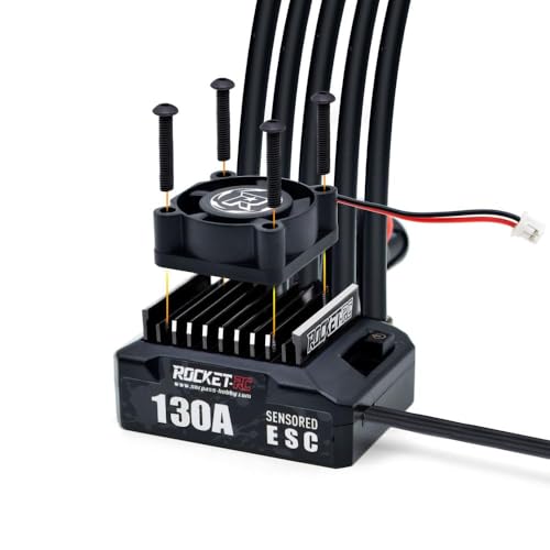 Surpass Supersonic Sensored 540 8.5T Motor 130A Brushless ESC Combo | for 1/10 RC Car