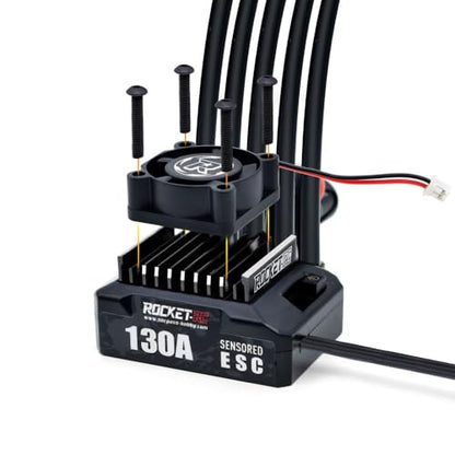 Surpass Supersonic Sensored 540 8.5T Motor 130A Brushless ESC Combo | for 1/10 RC Car