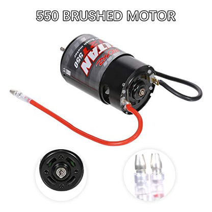GoolRC 550 12T Brushed Motor for 1/10 HSP HPI WLtoys Kyosho Traxxas RC Off-Road Car - size: 12T
