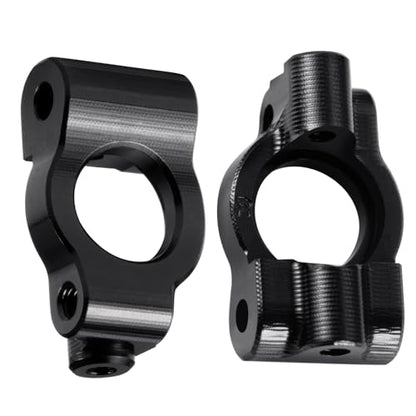 2Pcs Aluminum Caster Blocks C Hubs for Buggy Losi Micro-B/Micro-T | Alloy C Block Carrier C Seat Compatible with 1/24 Buggy Losi Micro-B RC Car Truck Upgrades