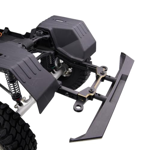 158g Brass Front Rear Bumper Set for 1/10 Axial SCX10 III Upgrades | Brass front rear bumper with steering link. Match 1/10 RC Crawler Axial SCX10 III LCG chassis. Solid brass, upgrade parts