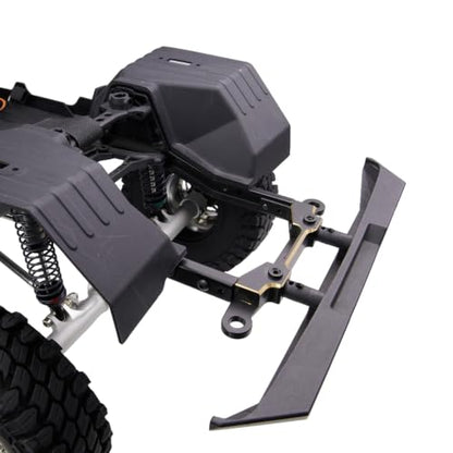 158g Brass Front Rear Bumper Set for 1/10 Axial SCX10 III Upgrades | Brass front rear bumper with steering link. Match 1/10 RC Crawler Axial SCX10 III LCG chassis. Solid brass, upgrade parts