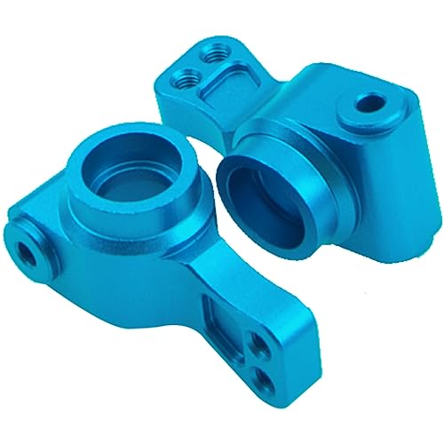 Metal Caster Blocks & Steering Blocks & Stub Axle Carriers Replacement of ECX234000 Compatible with ECX 1/10 2WD Ruckus Axe Brutus Circuit AMP MT/DB Crush RC Buggy Tuck Hop-Up Parts