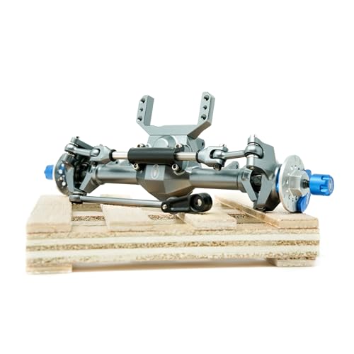 LGRP Little Guy Racing Parts RC Car Truck SCX24 1/24 Spider 9™ Signature Series Front AXLE Compatible with Comp Frame Kit, Elimator Frame Kit, Ripper Chassis Kit LGS9F001