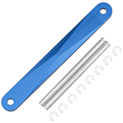 Share Goo Metal Tie Bar Suspension Hinge Pins 2532 2640 Compatible with Traxxas 2WD Slash Rustler VXL 1/10 RC Car - color: Blue
