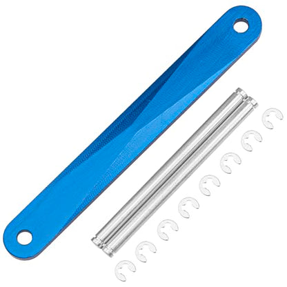 Share Goo Metal Tie Bar Suspension Hinge Pins 2532 2640 Compatible with Traxxas 2WD Slash Rustler VXL 1/10 RC Car - color: Blue