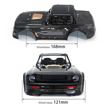 RC Crawlers Components For SG-1604 1/16 Body Shell Cover RC Car Spare Parts Decoration Replacement Modification Accessories