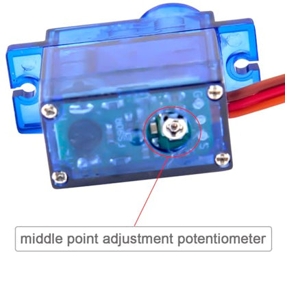 FS90R Micro Continuous Rotation Servo Analog Motor 360 Degree + RC Tire Wheel for Arduino Microbit Smart Car Robot (Pack of 2) | (Pack of 2) FS90R Micro 9g Continuous Rotation Servo 360 Degree Analog Motor + Wheel for Arduino