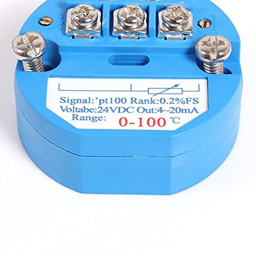 0-100 Celsius 4-20MA RTD PT100 SBW Temperature Meter Transmitter Module Isolated Sensor 0-100 Degree