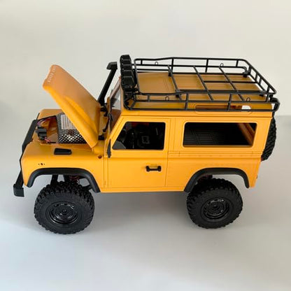 HLSFWDRIVE MN98 RC Crawler Remote Control Truck Off Road Land Rover RTR | 1/12 Scale RC Rock Crawler 4x4 All Terrain 280 Motor Proportional Control Upgraded Chassis Hobby Toy Adult