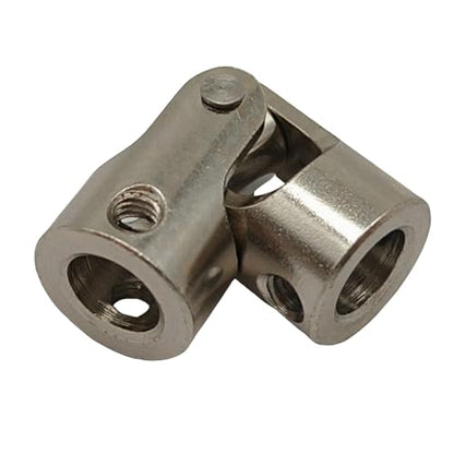 2Pcs 8mm to 8mm Joint Shaft Coupling Coupling Steering Connector Rotatable Joint Coupler for RC Robot Boat Car Crawler Motor - size: 8mm to 8mm
