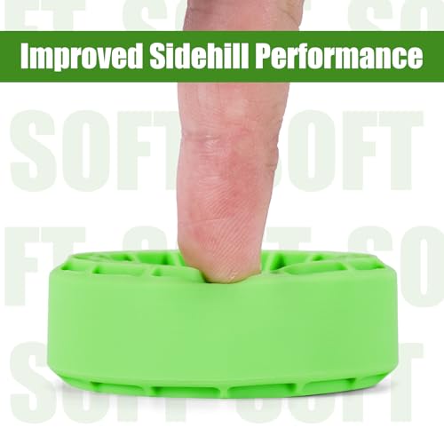 INJORA Silicone Rubber Inserts for 56-58mm*24mm 1.0" Tires (Small Green) - color: Green