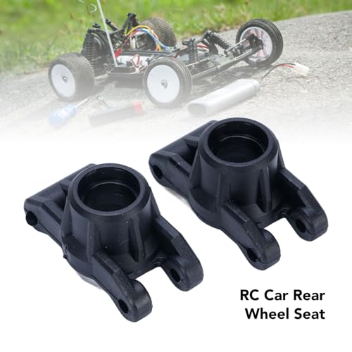 Alomejor 2PCS RC Car Rear Wheel Seat Plastic RC Rear Axle Carrier Set Replacement Smoother Handling for 16101 16102 16103 16201