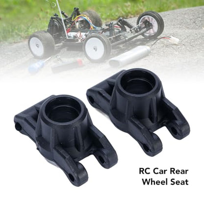 Alomejor 2PCS RC Car Rear Wheel Seat Plastic RC Rear Axle Carrier Set Replacement Smoother Handling for 16101 16102 16103 16201