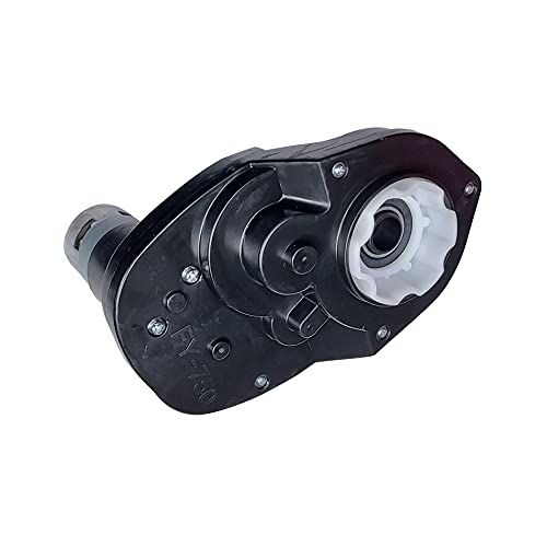 Kids Ride On Car SUV FY-750 Gearbox with 775 24V 25000RPM Motor, 24 Volt Gear Box High Speed Motor for Children's Electric Ride On Toys Replacement Parts