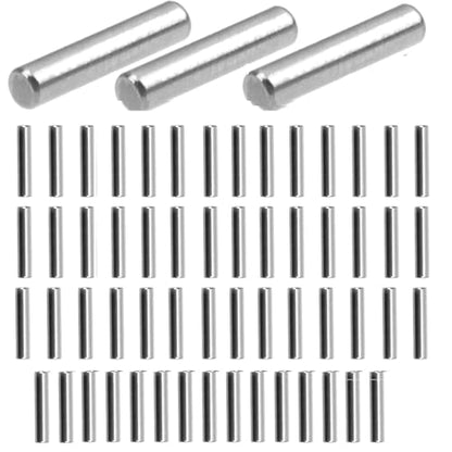 60PCS 1.5x10mm Dowel Pin,Wltoys 144001 Hinge pin Spare Parts,Wltoys 124017 Hex Wheel Hub Nut Pins RC Car for WLtoys 144010 144011 12428 124016 124019 124018 Parts,FY 1/12 Car,HBX