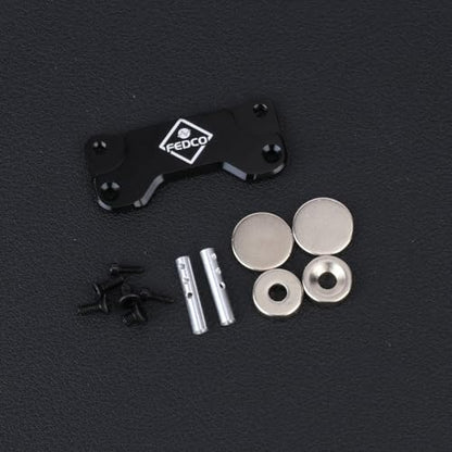 SCX24 Body Mount Magnetic Body Post C10 Body Clips for Axial SCX24 C10 Upgrades AXI00001 1/24 RC Crawler - color: Black