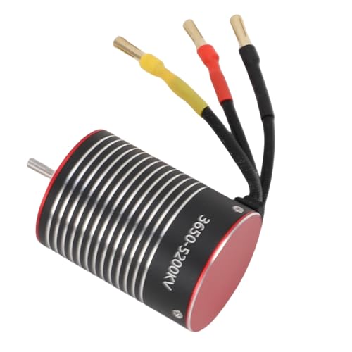 60A Brushless ESC 5.8V3A BEC Optimized Performance for HPI RC Car Brushless Motor and ESC Combo Set (5200kv) - size: 5200kv