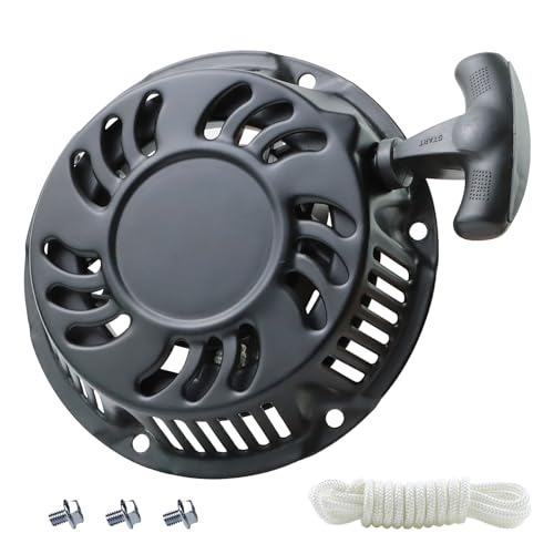 KIKITE 212cc Pull Start Compatible with Predator 212 Pull Start Assembly Harbor Freight 196cc 212cc 6.5hp 7hp 7.5hp Recoil Starter for Engine Performance Parts Water Pump Generator - size: Predator 212cc