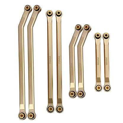 SWX Aluminum Suspension Links for SCX24 1/24 Bronze Crawler | Aluminum Suspension Links, Bronze, SCX24, 1/24 Crawler, Upgrade - color: Bronze