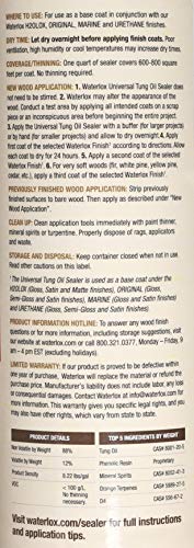 Waterlox Universal Tung Oil Sealer, 1 Pint - size: Pint