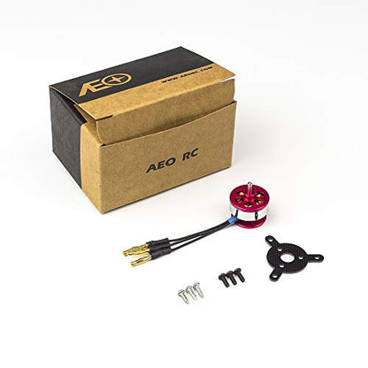 RC Brushless Motor MM1404 2900KV (C10) Brushless Outrunner Motor 2900KV Used for Fixed Wing Micro Indoor Airplane F3P Model Airplane (MM1404A)