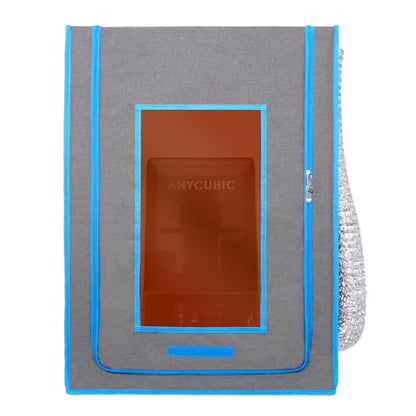 Resin 3D Printer Enclosure with Ventilation Kit Speed Control Vent Tent | Dustproof Cover Compatible with ELEGOO Saturn 4 Ultra Mars 5 Ultra, Ender 3 V3 SE/KE/Ender3 Pro/Ender 3 V2/S1/Neo 3D Printer