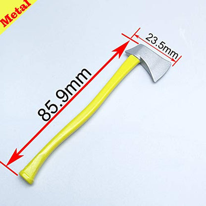 1:10 Scale RC Rock Crawler Car 2WD 4WD D90 D110 SCX10 TRX4 CCO1 Decoration Scale Accessory Tool Set Kit Combo with Gas Can, Jack, Shovel, Axe,Hammer,Hoe