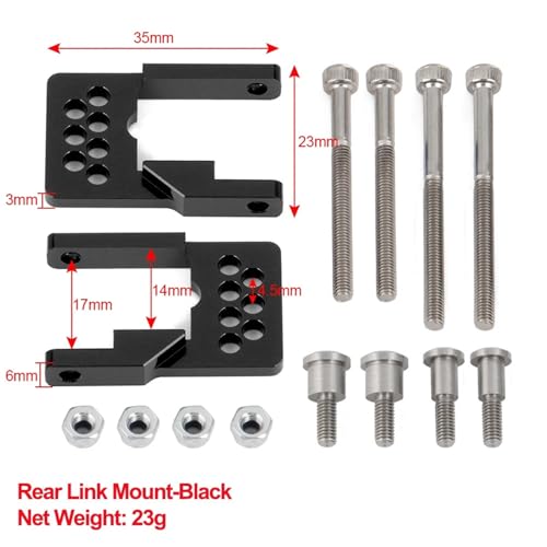 RC Car Toys For Tamiya CC01 1/10 Metal Front Rear Shock Towers Mount Pull Link Rod Mounts Steering Set RC Drift Truck Car Parts(Steering Set-Blue) - color: Steering Set-Blue