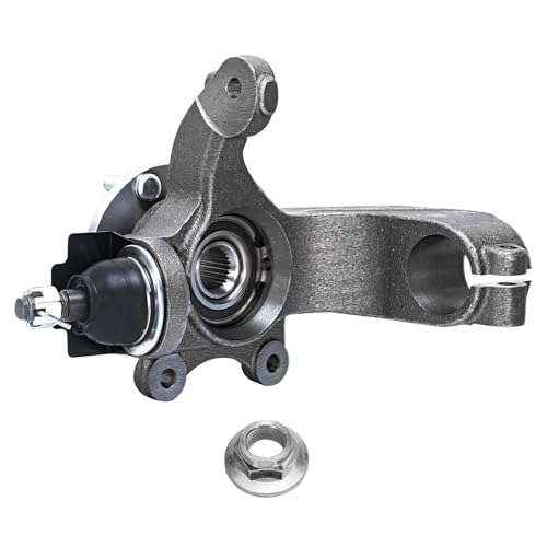 Detroit Axle - Front Left Steering Knuckle & Wheel Hub Bearing CV Axle | Replacement for 2010-2013 Ford Transit Connect 2.0L - size: 2UX47838/Pair