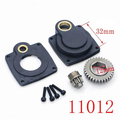 for Nitro Engine Electric Drill Starter Cover 11011 11012 11003 Shaft Rod R025 Bearing R020 Handle Pull for SH 16 18 21 28 RC Car(11012) - size: 11012