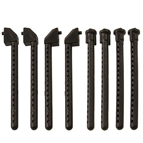 8Pcs Plastics RC Car Body Post RC Car Shell Holder Fixed Mount & Plastic Body Post Mounts RC Car Shell Column