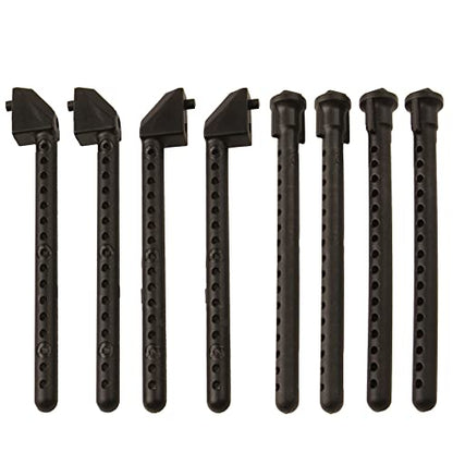 8Pcs Plastics RC Car Body Post RC Car Shell Holder Fixed Mount & Plastic Body Post Mounts RC Car Shell Column
