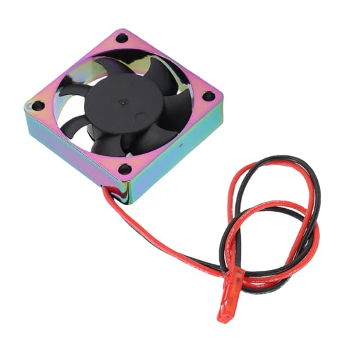 RC Motor ESC Cooling Fan Aluminum Alloy Metal 14000RPM 4010 RC Motor Heatsink Cooling Fan for Replacement