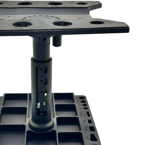 Colaxi RC Car Work Stand Maintenance Stand Rotatable Display Rack Repair Workstation for 1/10, 1/12, 1/16, 1/18, 1/24 Scale Crawler