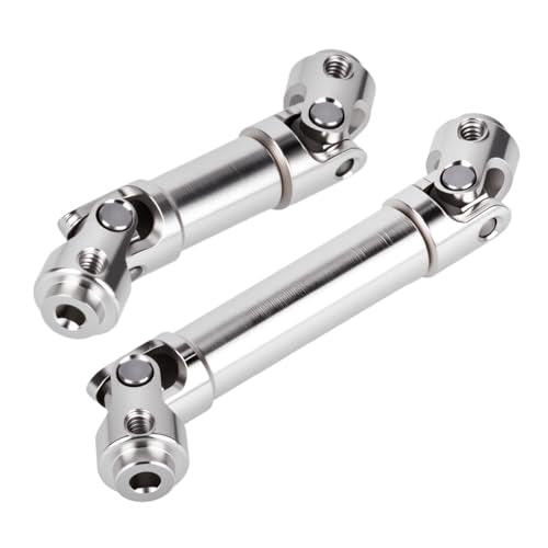 1/30 Scale RC Crawler Stainless Steel Drive Shaft, Metal Replacement Drivetrain Part for SCX30-Style Chassis