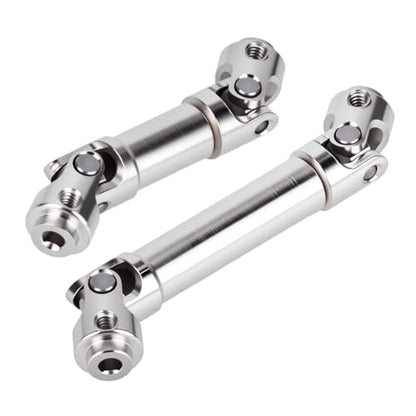 1/30 Scale RC Crawler Stainless Steel Drive Shaft, Metal Replacement Drivetrain Part for SCX30-Style Chassis