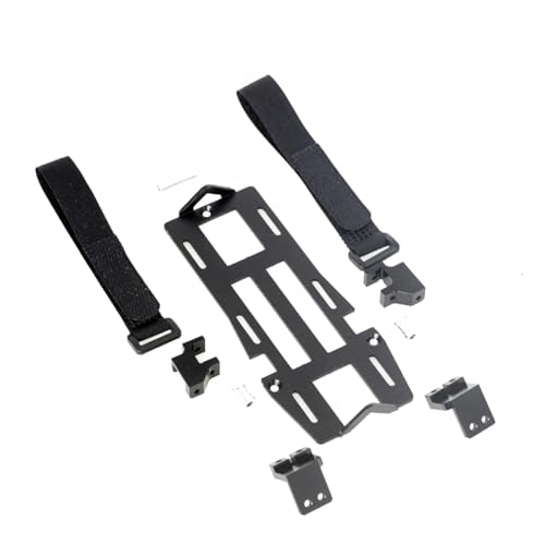 LCX 1/10th RC Crawler Car CNC Machined Aluminum Battery Tray for TRX4 TRX6, Upgrades Parts Accessories