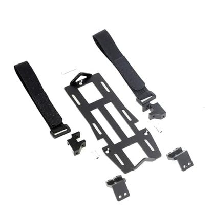 LCX 1/10th RC Crawler Car CNC Machined Aluminum Battery Tray for TRX4 TRX6, Upgrades Parts Accessories