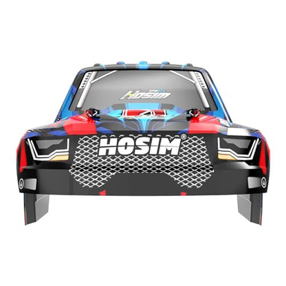 Hosim 1/10 RC Car Body Shell for X07/X08/X07W RC Truck Replacement Parts No.X8-CK03 X08 RC Cars Accessories(Blue)